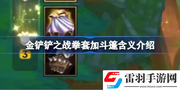 金鏟鏟之戰(zhàn)拳套加斗篷是什么意思