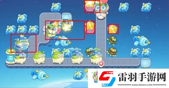 保衛(wèi)蘿卜4太空穿越第26關(guān)怎么過