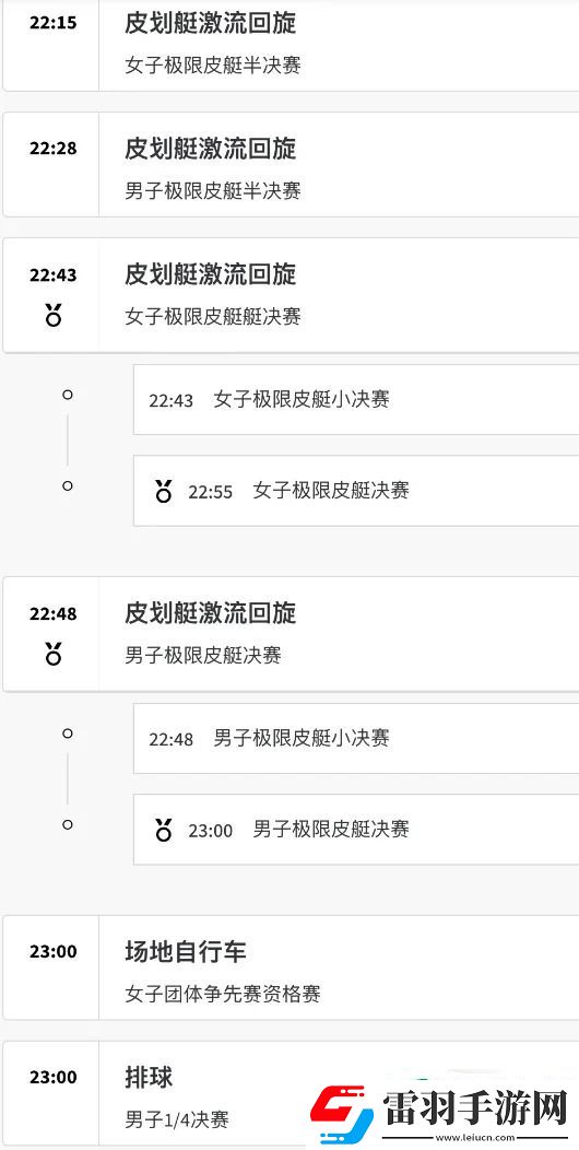 巴黎奧運(yùn)會(huì)8月5日賽程都有哪些賽程