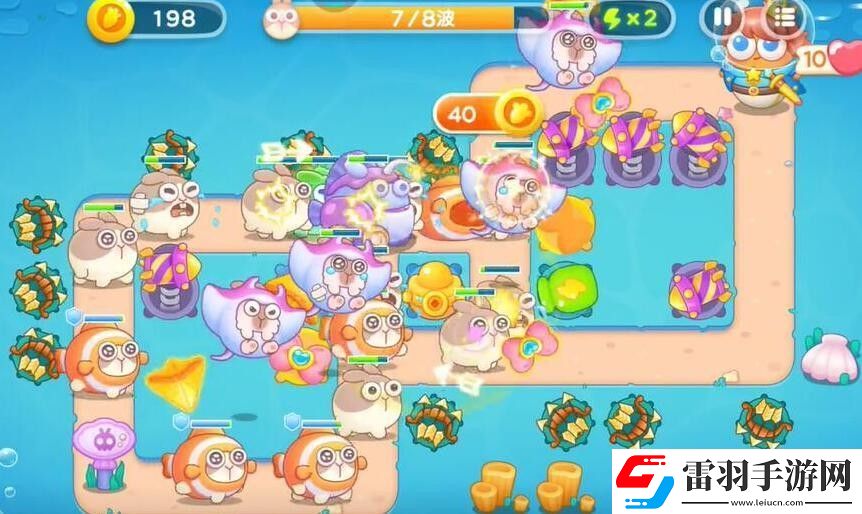 保衛(wèi)蘿卜4海的閨女第102關怎么過