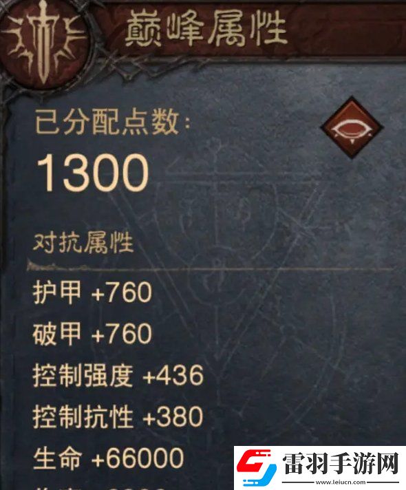 暗黑破壞神不朽1300級怎么加點(diǎn)