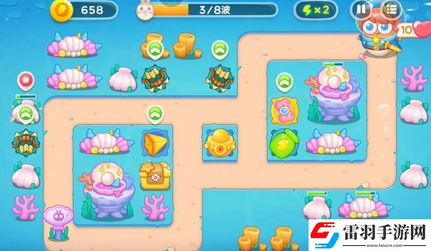保衛(wèi)蘿卜4海的閨女第102關怎么過