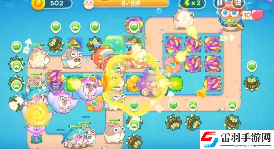 保衛(wèi)蘿卜4海的閨女第102關怎么過