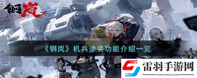 鋼嵐機(jī)兵涂裝功能介紹一覽