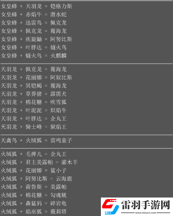 幻獸帕魯配種會有什么新帕魯