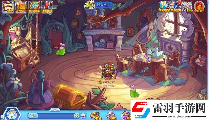 洛克王國(guó)同心樹(shù)屋位置介紹
