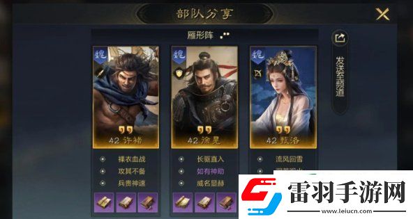 三國(guó)謀定天下s1強(qiáng)力隊(duì)伍有哪些