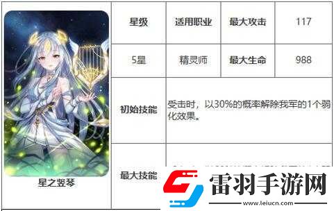 第七史詩星之豎琴神器的作用與效果