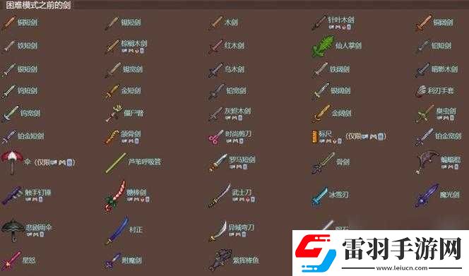 泰拉瑞亞裝備屬性提升攻略