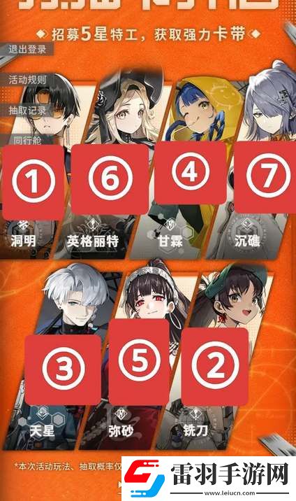 新月同行預(yù)抽卡角色選哪個好