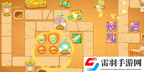 保衛(wèi)蘿卜4法老歸來第50關攻略