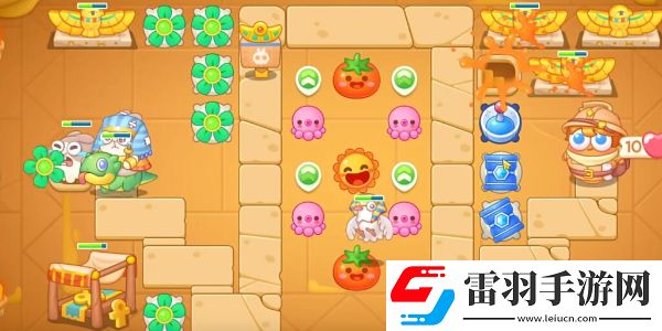 保衛(wèi)蘿卜4法老歸來第45關(guān)攻略