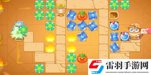 保衛(wèi)蘿卜4法老歸來第45關(guān)攻略