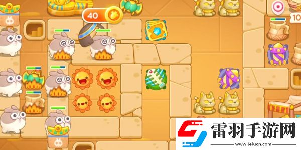保衛(wèi)蘿卜4法老歸來第50關攻略