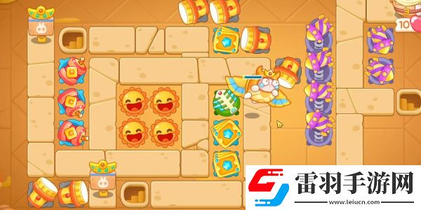 保衛(wèi)蘿卜4法老歸來第50關攻略