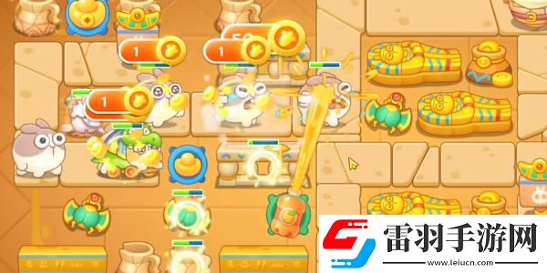保衛(wèi)蘿卜4法老歸來(lái)第48關(guān)攻略