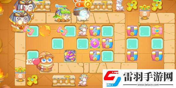 保衛(wèi)蘿卜4法老歸來第57關(guān)攻略