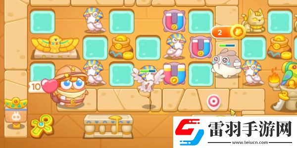 保衛(wèi)蘿卜4法老歸來第57關(guān)攻略