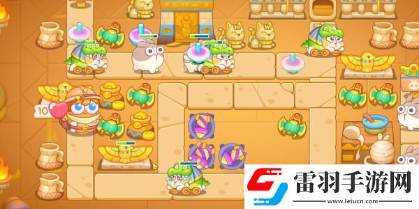 保衛(wèi)蘿卜4法老歸來(lái)第58關(guān)攻略