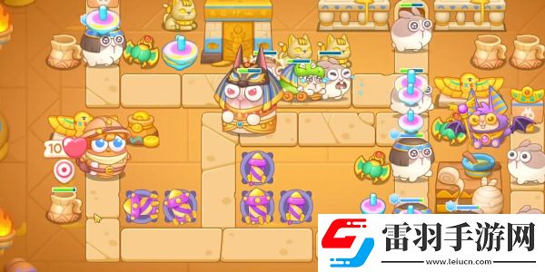 保衛(wèi)蘿卜4法老歸來(lái)第58關(guān)攻略