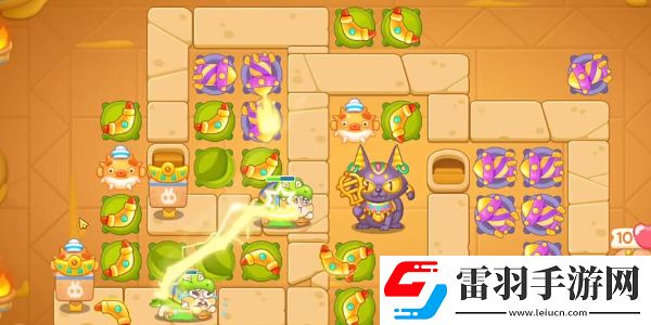 保衛(wèi)蘿卜4法老歸來(lái)第56關(guān)攻略
