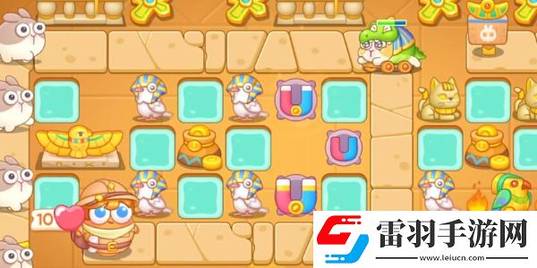 保衛(wèi)蘿卜4法老歸來第57關(guān)攻略