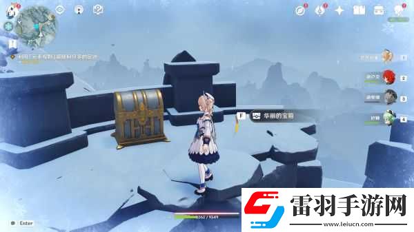 原神雪山三個匣子收集路線龍脊雪山三個匣子位置大全