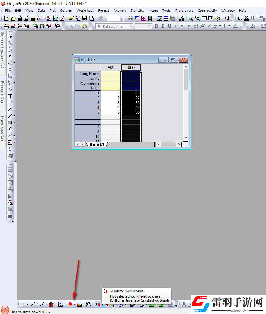 OriginPro里面如何加框圖