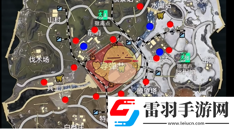 和平精英地鐵逃生冰河禁區(qū)神秘打野點(diǎn)在哪