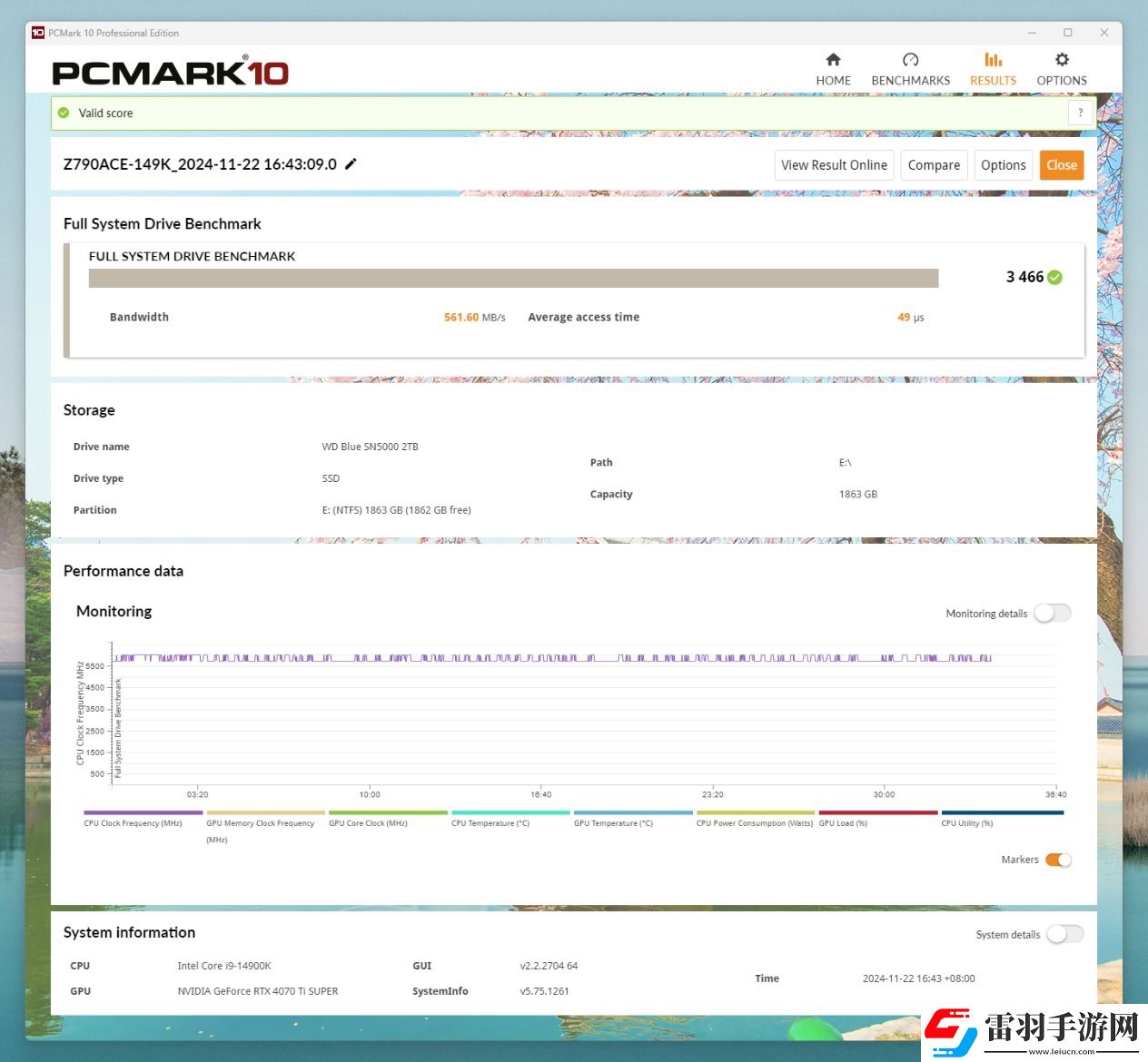 西部數(shù)據(jù)WDBlue?SN5000NVMe固態(tài)硬盤2TB評測