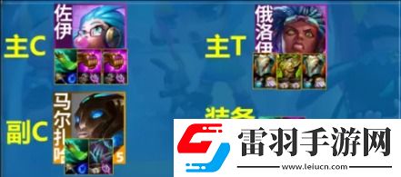 金鏟鏟之戰(zhàn)S13藍發(fā)佐伊陣容強度怎么樣