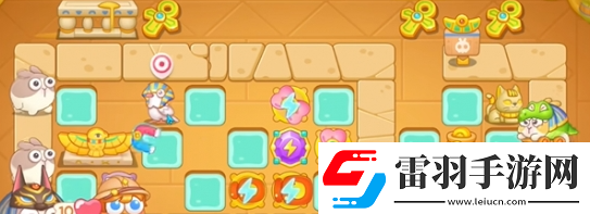 保衛(wèi)蘿卜4法老歸來第57關(guān)怎么過