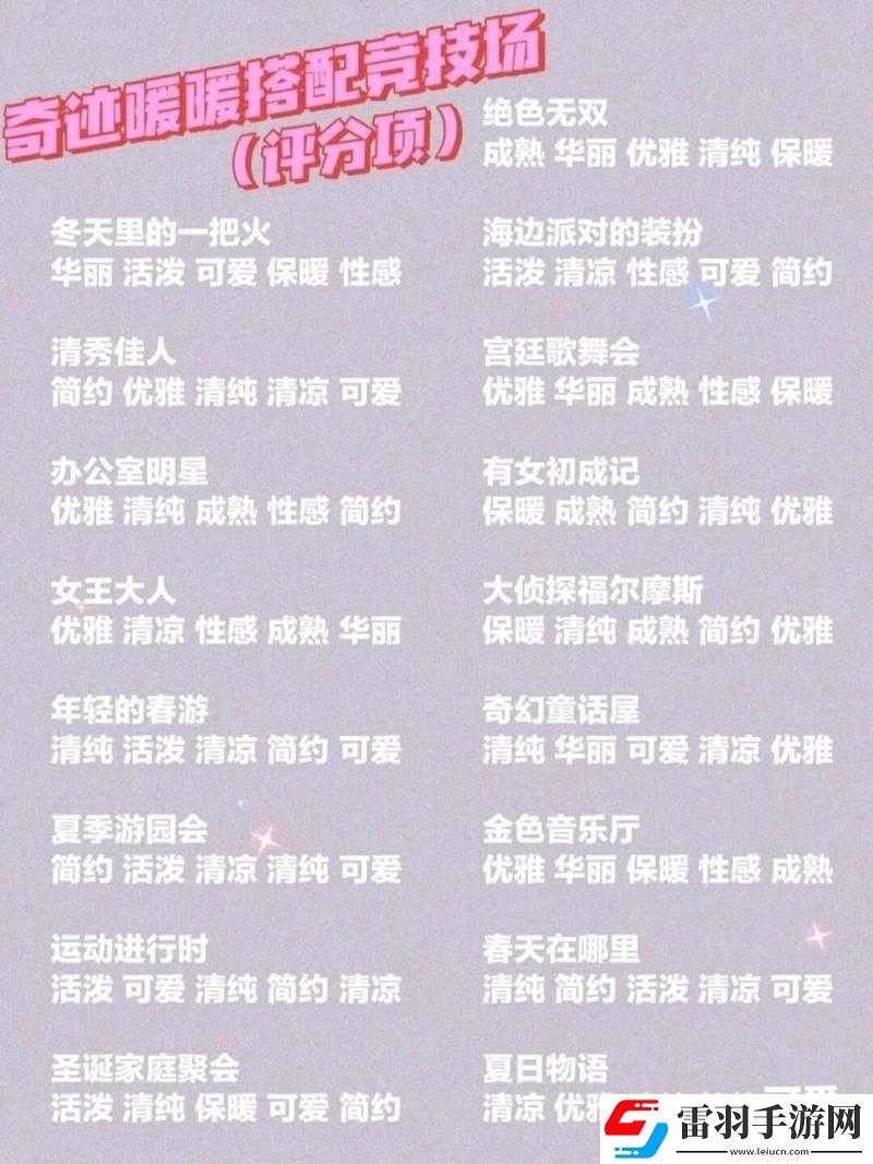 奇跡暖暖卷三5