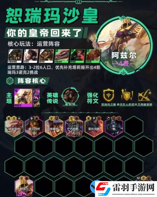 云頂之弈13.20最強(qiáng)陣容推薦