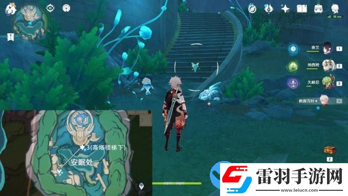 原神4.0版本楓丹6個(gè)跟隨光標(biāo)寶箱