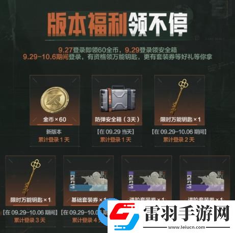 暗區(qū)突圍新版本有什么內(nèi)容