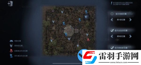 第五人格圣心醫(yī)院出生點(diǎn)位置最新版