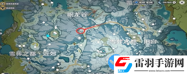 原神雪山八個(gè)石碑在哪里